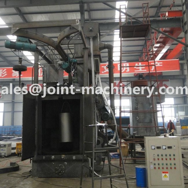 hook type shot blasting machine/hook shot blasting machine - 3