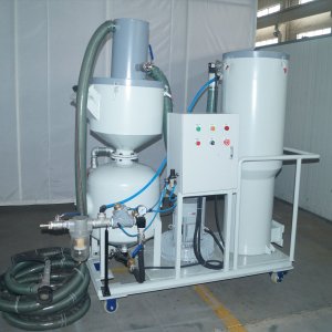 Vacuum sand blasting machine|Vacuum automatic recovery sand blasting machine