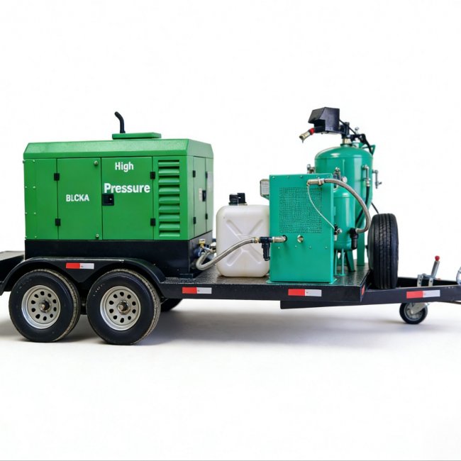 DB800 mobile Dustless blasting